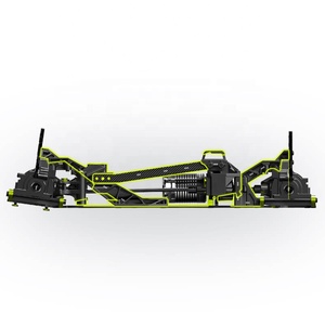 Camion monstre RC en <span class=keywords><strong>fibre</strong></span> de carbone Rlaarlo RZ001B-C à l'échelle 1/10, tout-terrain, brushless, étanche, ESC, gyroscope, supports d'amortisseurs CNC - Product Image 4