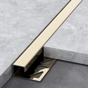 Miglior prezzo 304 in acciaio inox profilo di <span class=keywords><strong>piastrelle</strong></span> angolari <span class=keywords><strong>per</strong></span> decorazione lucidato strisce quadrate <span class=keywords><strong>piastrelle</strong></span> di ceramica scanalatura angolare - Product Image 4