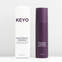 Bouteille de pulvérisation de brume bouteille en plastique cosmétique de couleur personnalisée 100ml 120ml 150ml 200ml bouteille de pulvérisateur de brouillard de maquillage de parfum avec boîte