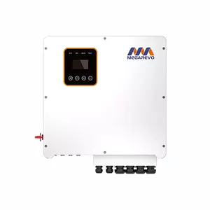 Controlador de carga inversor mppt megarevo r10kh3, 10kw 48v sem bateria ip65 380vac, inversor solar híbrido trifásico