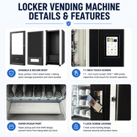 Unités de stockage, distributeur automatique de colis type « un à un », armoire de stockage intelligente, casiers intelligents, kiosque en libre-service