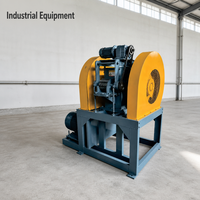 Machine de recyclage de pneus usagés certifiée CE QK500, lames en alliage moulé, coupe-blocs de pneus durables, écologique, facile à utiliser