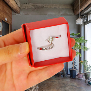 <b>Couple</b> <b>Rings</b> Alloy Geometric Shape Valentine'S Day Gift Unisex Jewelry Set - Product Image 1