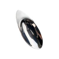 Mini-plat en acier inoxydable pour sauces, assiette à condiments, petit plat pour vinaigre et soja, idéal pour la présentation sur table de restaurant
