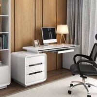 Le dernier 2021 unique petit et blanc mobilier de bureau moderne avec tiroirs pour un bureau d'ordinateur à la maison et une table de bureau.