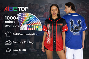 Maillot de baseball personnalisé, nom et numéro personnalisables, tissu respirant et à séchage rapide de haute qualité, sélection d'équipe - Product Image 3