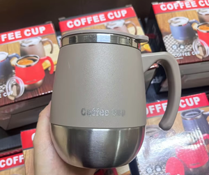 Cross-border Hot Selling Stainless Steel Thermos Double Layer Coffee Mug with Handle Creative Chicken Design for Business Travel - Product Image 4