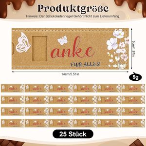 Fundas de Fieltro Personalizadas <span class=keywords><strong>para</strong></span> Barras de Chocolate de 14 x 5 cm, Funda de Fieltro Reutilizable <span class=keywords><strong>para</strong></span> Tarjetas de Agradecimiento, Motivación de Equipo, Día de San Valentín - Product Image 2