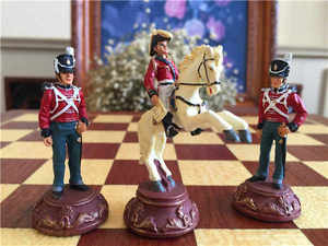 Jeu d'échecs français personnalisé Napoléon Jeu d'échecs hommes Napoléon Bonaparte - Product Image 6