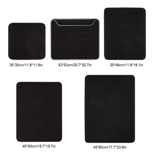 Ventes chaudes 2023, tapis de litière pour chat, chaton, double couche, imperméable, anti-urine, nid d'abeilles, 24*15 pouces, 30*22 pouces - Product Image 2
