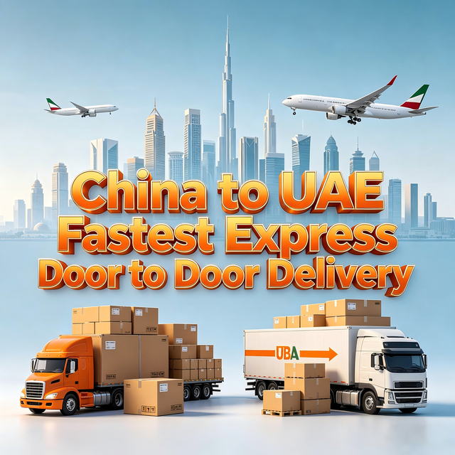 China UAE Fastest Express Courier Air Freight Door Delivery Service Freight Forwarder Shipping Agent Consolidation Insurance 4-6