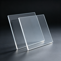 Feuille acrylique PMMA transparente antistatique de qualité industrielle pour la protection des machines