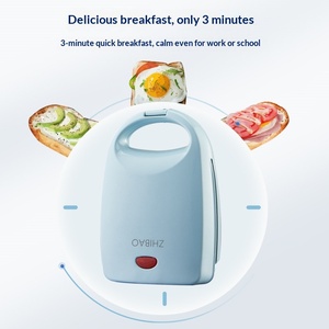 Mesin Pembuat Makanan Ringan Multifungsi Sanming untuk Sarapan, Pembuat Sandwich, Kue, Panggangan Roti Dua Sisi, dan Alat Pemanggang Roti - Product Image 3