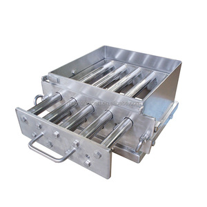 Neodymium Magnet Rod With Hole Nickel-Coated Permanent Magnet Bar <strong>Magnetic</strong> Filter Remover Bending Moulding Service Available - Product Image 3