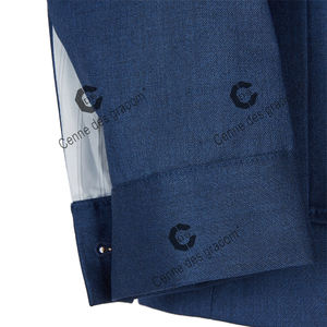 Cenne Des Graoom <span class=keywords><strong>Blue</strong></span> <span class=keywords><strong>Safari</strong></span> abiti da uomo blazer su misura pantaloni Business normale causale festa cantante sposo Prom - Product Image 3