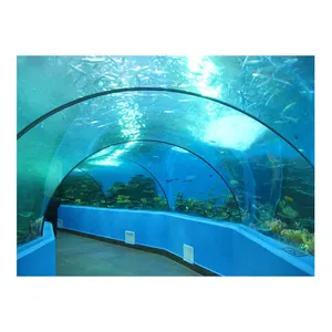 Fournitures d'usine Grandview fabrication de Tunnel de poisson d'aquarium en acrylique transparent de bonne qualité