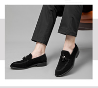 Nuovi Arrivi: Mocassini da Uomo con Nappe, Scarpe con Rialzo Interno Invisibile, Eleganti e Casual, Calzature da Ufficio Quotidiane alla Moda