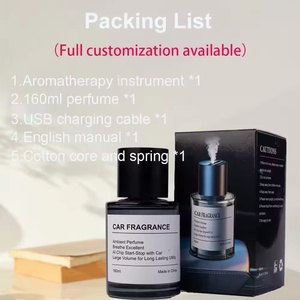 Intelligent Waterless Glass Car Aroma <b>Diffuser</b> 150ml <b>Oil</b> <b>Diffuser</b> for Hotel & Household Portable Aromatherapy - Product Image 6