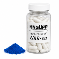 Capsules de peptides de cuivre personnalisées ODM, marque privée, 60 unités, complément alimentaire végétalien pour le soutien quotidien du bien-être antioxydant