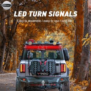 LKT Truck Strip Tailgate Light Trail Gate Brake Reverse Light Pickup Strip Turn Signal Trailer Led Light - Product Image 5