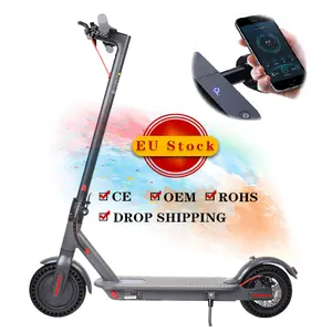 Hot sale e scooter 350W 8.5inch 7.8/10.4ah popular with young people folding Elektroroller europe usa uk electric scooter