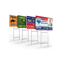 Impression personnalisée Immobilier Cour Signe, Simple Face ou Double Face Offre Spéciale Publicité Cour Signes