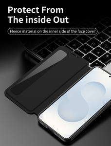 Funda de Cuero PU con Ventana Inteligente S-View y Función Auto Wake/Sleep para <span class=keywords><strong>Samsung</strong></span> <span class=keywords><strong>Galaxy</strong></span> S26 S25 S24 S23 Plus Z Fold 7/6/5/4 - Product Image 6