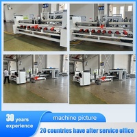 Máquina Automática de Encolado y Prensado de Cartón Corrugado Oray de Alta Velocidad con Servomotor, 1 Año de Garantía, para Suministros para Mascotas y Cartones Grandes