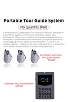 Système de guide touristique automatique Mix Tech Mixous ATGS03 pour conférences de traduction, formations et réunions