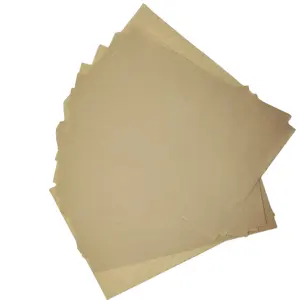 Brown color 35 gsm kit5 food wrapping Biodegradable hamburger fast food package paper jumbo roll