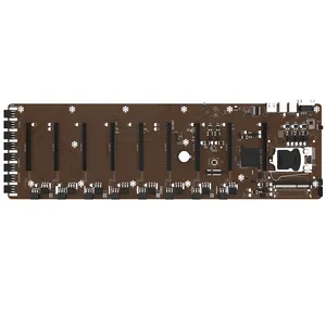 B75 8GPU主板65毫米间隙，适用于1080ti 1070ti gtx1060s/21世纪60年代/rx588/rx598 gpu