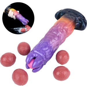 YOCY Ovipositor Fantasy Monster Egg Laying Alien Penis <b>Dildo</b> Silicone Egg Laying Device Female Masturbator Sex Toys Wholesale - Product Image 2