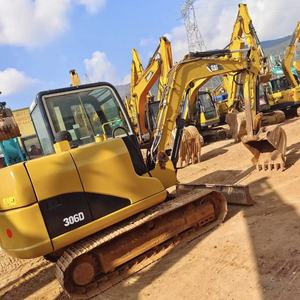 Mini-pelleuse 306D de haute qualité, excellente performance de travail, excavatrice sur chenilles d'occasion de 6 tonnes, modèle 2022, moteur inclus, à vendre - Product Image 1