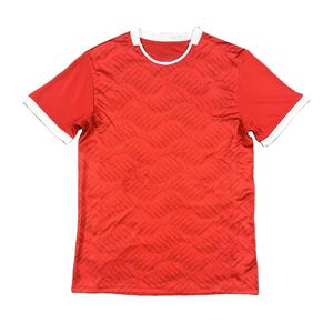 Camiseta de Fútbol de Túnez para el Hogar, Tallas S-4XL, Diseño de la Media Luna Roja, Impresión de Logotipo Personalizado, Pedidos Pequeños Bienvenidos, Descuento por Lotes Mixtos, Proveedor Agente - Product Image 1