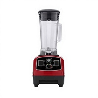 Robot culinaire commercial 1600W, capacité de 2L, mélangeur haute vitesse avec 1 pot pour usage domestique et cuisine de restaurant