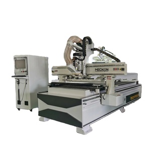 Machine de découpe de bois 3 axes 1325, zone de travail 1300*2500mm, aspiration simple, prix compétitif, pompe de découpe de bois - Product Image 2