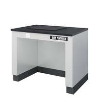 Banc de laboratoire scolaire moderne, banc à balance plat, table anti-vibrations pour laboratoire chimique