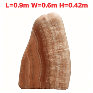 Pierre de paysage en granit vert veiné naturel, moderne, durable, pour jardin extérieur, élément décoratif pour lac, hôtel, villa - Product Image 1