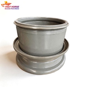 กระทะล้อเหล็ก Hangood ขนาด 49 นิ้ว 49-19.50/4.0 5 ชิ้น แบบ TL สำหรับรถบรรทุกเหมือง เหมาะสำหรับยาง 27.00R49  กระทะล้อสำหรับงานหนัก - Product Image 1
