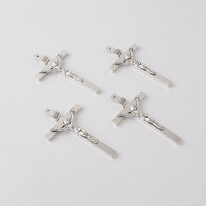 2021 신제품 액세서리 ACR023 맞춤형 INRI 켈틱 정교회 금속 십자가 예수 십자가상 묵주 제작용 - Product Image 2