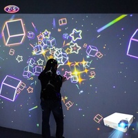 Solution de projection immersive disponible en OEM et ODM, projecteur interactif mural et au sol pour les écoles et les établissements d'enseignement