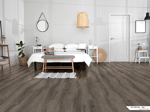 Película de suelo de grano de madera de grado comercial de PVC YISHERN Película de suelo de PVC no autoadhesiva - Product Image 3