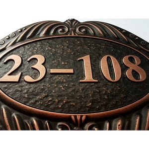 Chiffres <span class=keywords><strong>de</strong></span> <span class=keywords><strong>maison</strong></span> extra-large, en aluminium moulé, signe <span class=keywords><strong>de</strong></span> <span class=keywords><strong>rue</strong></span> <span class=keywords><strong>pour</strong></span> <span class=keywords><strong>maison</strong></span> - Product Image 2