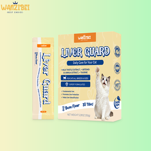 Suplemen Hati Kucing LOGO Khusus, Bentuk Permen Tekan, untuk Mendukung Kesehatan Hati Kucing dengan Daging Ayam, Pati Tapioka - Product Image 1