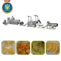 Machine industrielle à double vis en acier inoxydable pour la fabrication de chips de blé, de chips de maïs, de nachos frits et de tortillas pour les fabricants de produits alimentaires