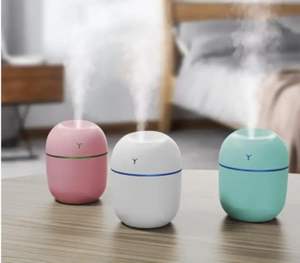 Nuevo Humidificador Ultrasónico Mini, Difusor Nebulizador Portátil con Alimentación USB, Luz LED que Cambia de Color, para el Hogar, 1 Año de Garantía - Product Image 3