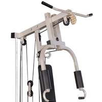 Station de musculation multifonctionnelle pour la maison, machine d'entraînement complet du corps avec pile de poids, équipement de fitness complet pour la maison