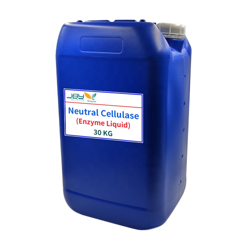 Мобильный мобильный промышленный химический текстильный вспомогательный агент ткань джинсовый абразивный био Полировочный фермент жидкий нейтральный целлюлазный фермент