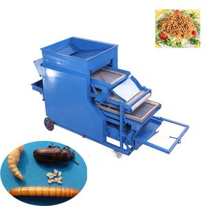 Machine de tri de vers de <span class=keywords><strong>farine</strong></span> de ferme Machine de criblage de larves de vers de <span class=keywords><strong>farine</strong></span> jaune avec séparateur de taille d'insectes à moteur Machine de tamisage de charançons - Product Image 2