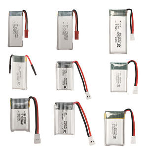 Высокоскоростной разряд Дрон литий-ионный аккумулятор 3,7 В 250-1500 мАч с волоконно-оптическим кабелем электрическая игрушка полимерный литиевый аккумулятор - Product Image 4